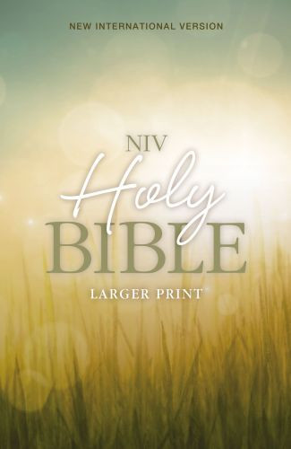 NIV, Holy Bible, Larger Print, Paperback - Softcover