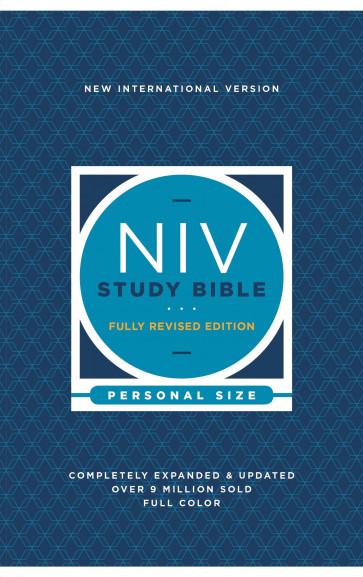 NIV Study Bible, Fully Revised Edition, Personal Size, Paperback, Red Letter, Comfort Print - Softcover