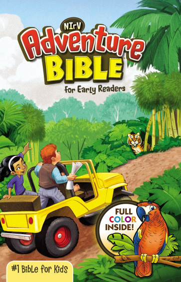 NIrV, Adventure Bible for Early Readers, Hardcover, Full Color - Hardcover With dust jacket