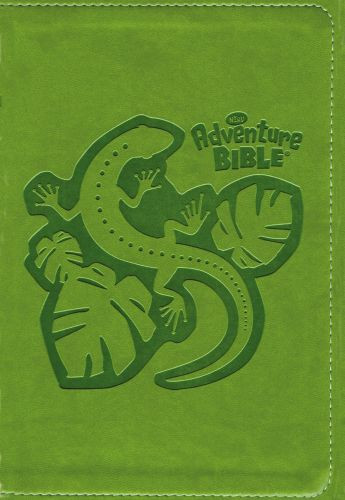 NIrV, Adventure Bible for Early Readers, Imitation Leather, Green, Full Color - Imitation Leather With ribbon marker(s)