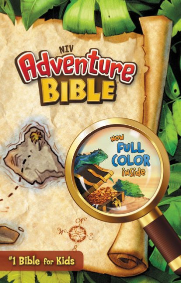 NIV, Adventure Bible, Hardcover, Full Color - Hardcover With dust jacket