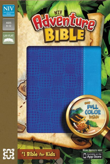 Adventure Bible, NIV - Imitation Leather, Blue With ribbon marker(s)