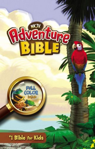 NKJV, Adventure Bible, Hardcover, Full Color - Hardcover