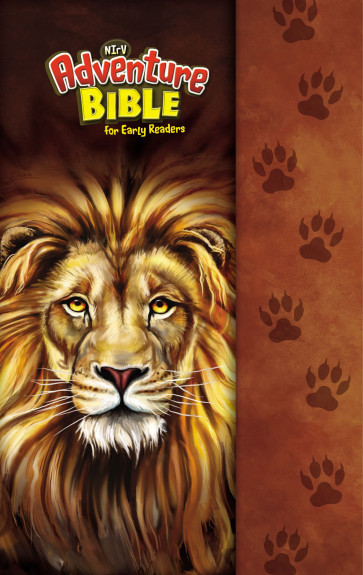 NIrV Adventure Bible for Early Readers, Hardcover, Full Color Interior, Lion - Hardcover