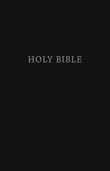 KJV, Pew Bible, Large Print, Hardcover, Black, Red Letter Edition - Hardcover