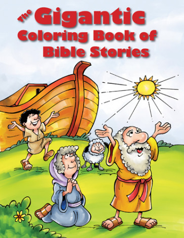 The Gigantic Coloring Book of Bible Stories - Softcover