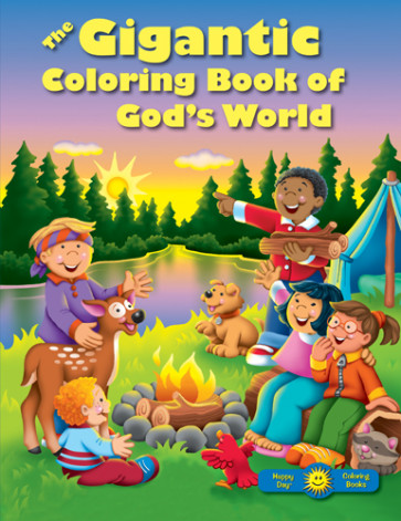 The Gigantic Coloring Book of God's World - Softcover