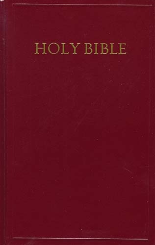 NKJV Pew Bible - Hardcover Burgundy