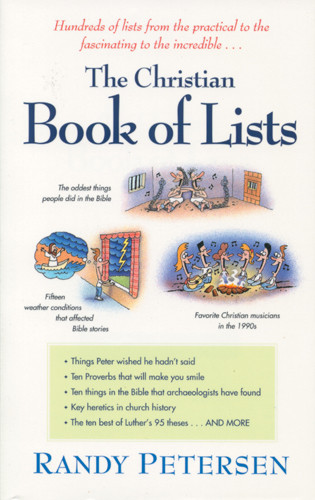 The Christian Book of Lists - Softcover