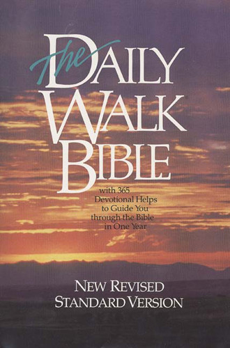The Daily Walk Bible: NRSV - Hardcover