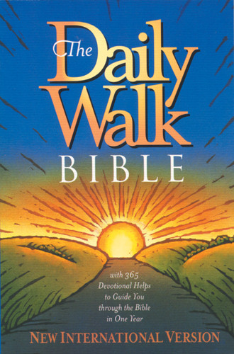 The Daily Walk Bible: NIV - Softcover