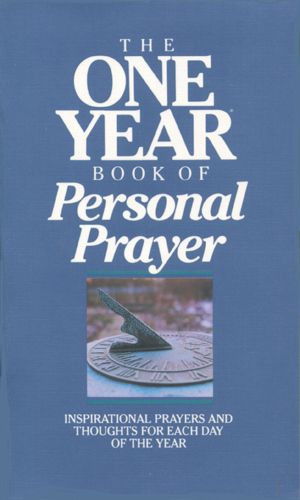 The One Year Book of Personal Prayer - Softcover
