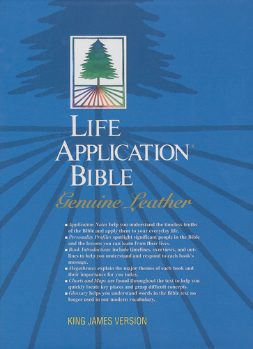 Life Application Bible: KJV - Genuine Leather Black