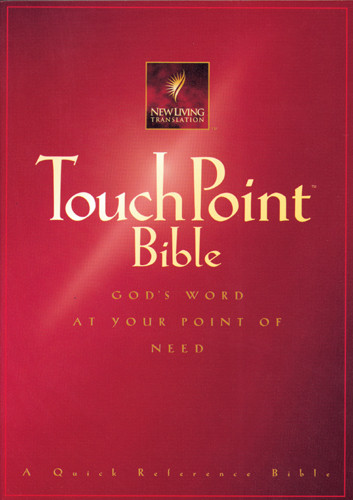 TouchPoint Bible NLT - Hardcover Red