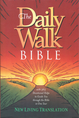 The Daily Walk Bible: NLT1 - Hardcover