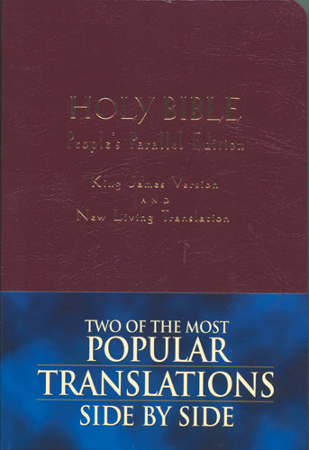 People's Parallel Edition KJV/NLT - Imitation Leather Burgundy