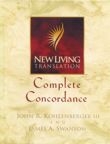 New Living Translation NLT Complete Concordance - Hardcover