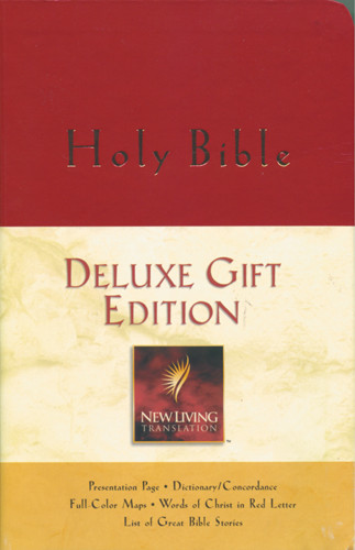 Holy Bible, Deluxe Gift Edition: NLT1 - Imitation Leather Burgundy
