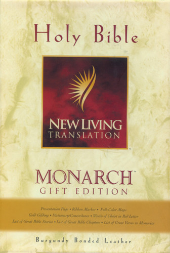 Monarch Gift Edition: NLT1 - Bonded Leather Burgundy