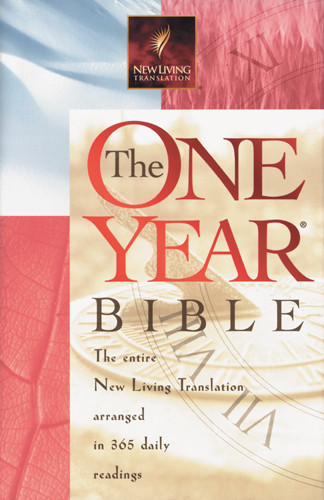 The One Year Bible: NLT1 - Hardcover With printed dust jacket