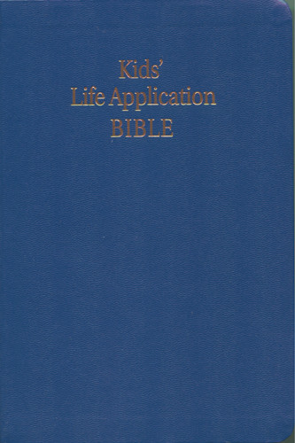 Kid's Life Application Bible: NLT1 - Imitation Leather Navy