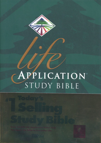 Life Application Study Bible: NLT1 - Hardcover With thumb index