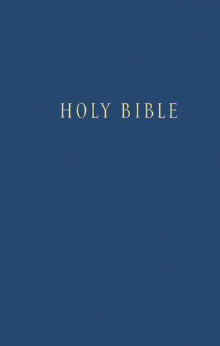 Pew Bible: NLT1 - Hardcover Blue