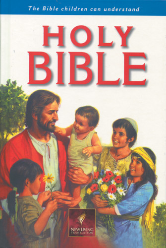 Holy Bible, Children's Edition: NLT1 - Hardcover Blue