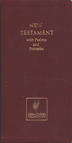 Pocket Thinline New Testament: NLT1 - Imitation Leather Burgundy