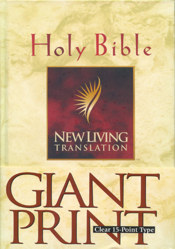 Holy Bible, Giant Print: NLT1 - Hardcover