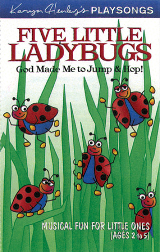 Five Little Ladybugs - Audio cassette