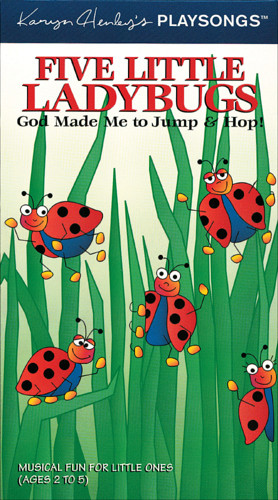 Five Little Ladybugs - VHS video