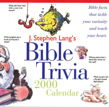 J. Steven Lang's Bible Trivia 2000 Calendar - Calendar