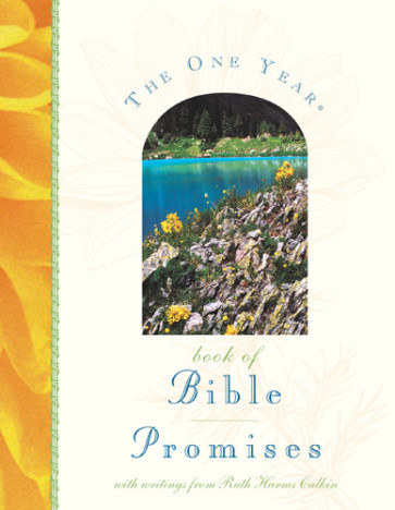 The One Year Book of Bible Promises - Hardcover With printed dust jacket