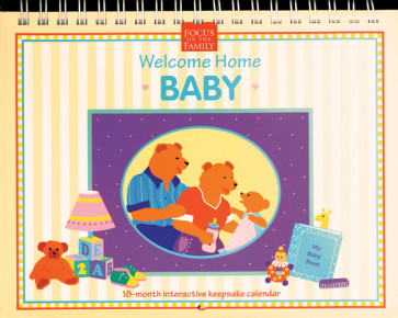 Welcome Home Baby : 18-Month Keepsake Memory Calendar - Spiral bound