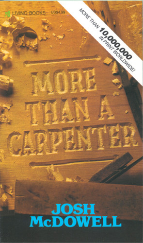 More Than a Carpenter repkg 1 - Softcover