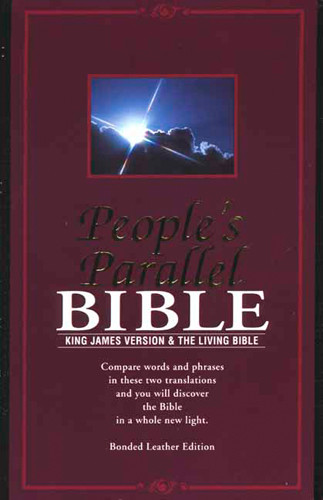 People's Parallel Edition: KJV/TLB - Bonded Leather Black