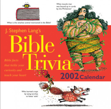 J. Stephen Lang's Bible Trivia 2002 Calendar - Calendar