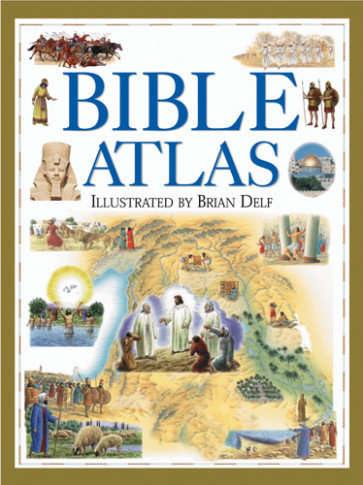 Bible Atlas - Hardcover With printed dust jacket