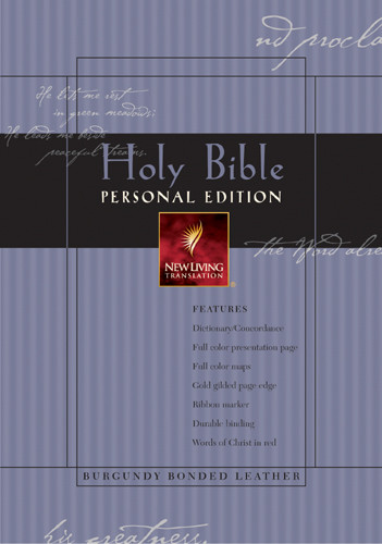 Personal Edition: NLT1 - Sewn Burgundy Bonded Leather