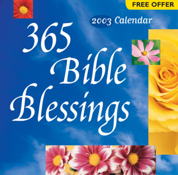 365 Bible Blessings 2003 Calendar - Calendar