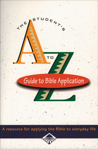 Student's A-Z Guide to Bible Application - Softcover