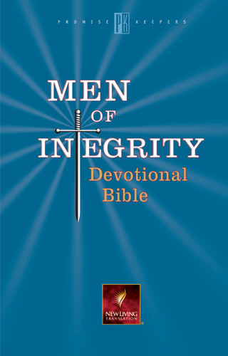 Men of Integrity Devotional Bible: NLT1 - Hardcover