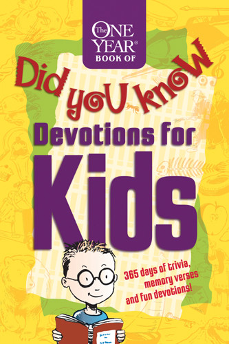 The One Year Book of Did You Know Devotions for Kids - Softcover