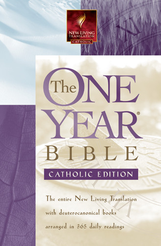 The One Year Bible - Catholic: NLT - Softcover