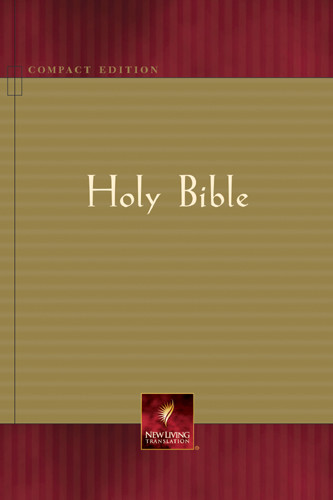 Compact Edition Bible NLT - Hardcover With printed dust jacket