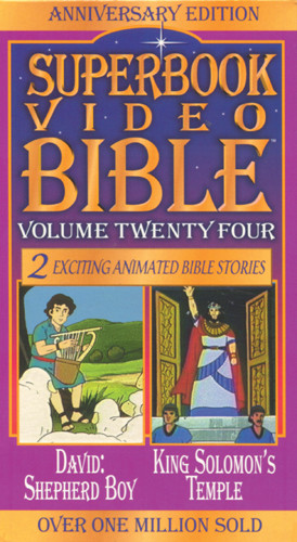 David/King Solomon's Temple - VHS video