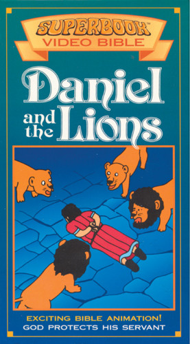 Daniel and the Lions - VHS video