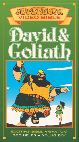 David and Goliath - VHS video