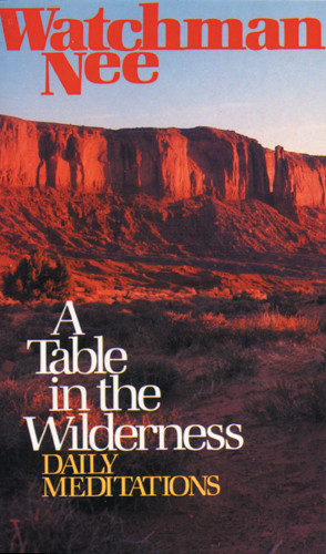 A Table in the Wilderness - Softcover